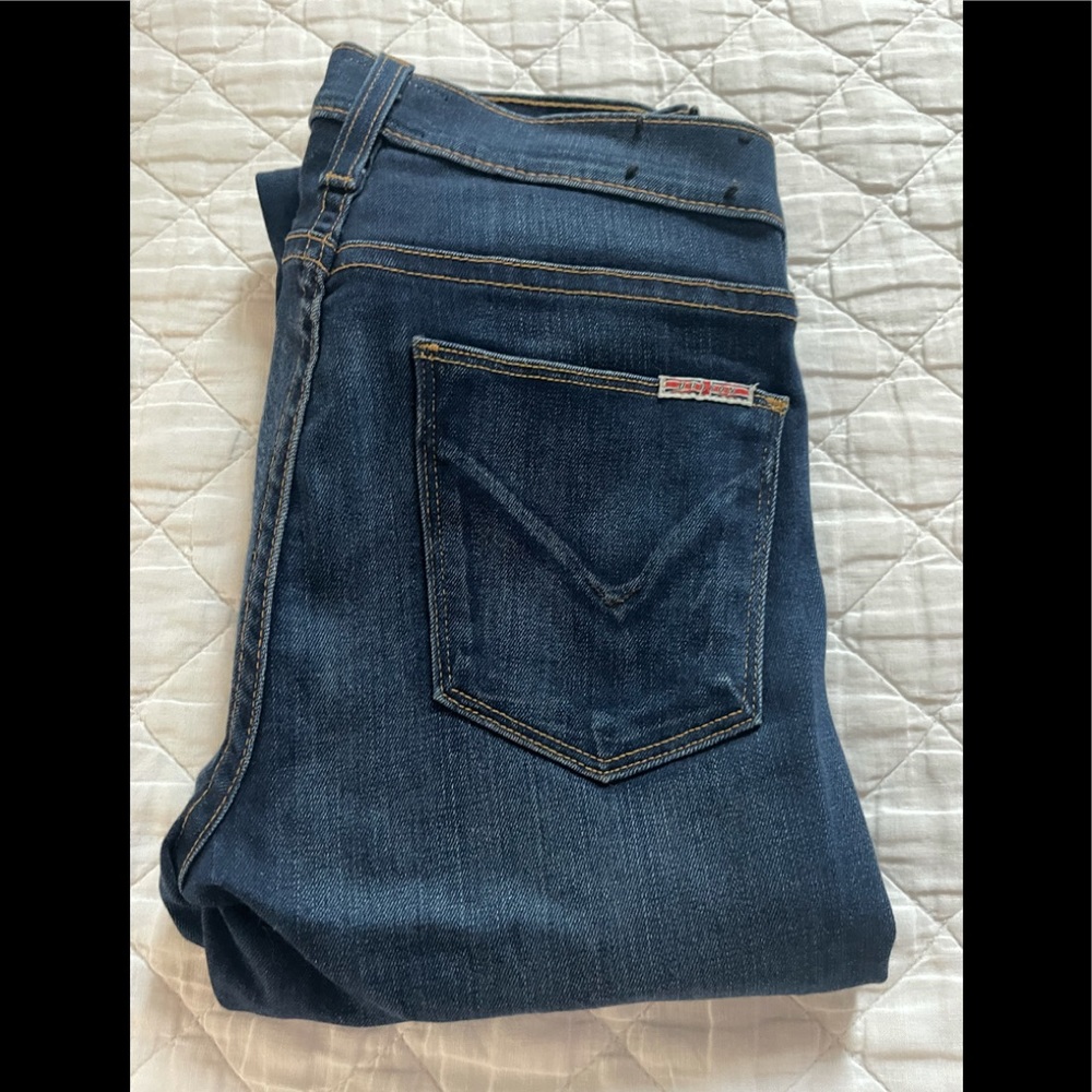 Hudson high rise skinny jeans